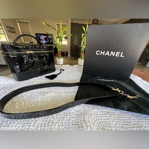 Vintage Chanel Patent Vanity Bag